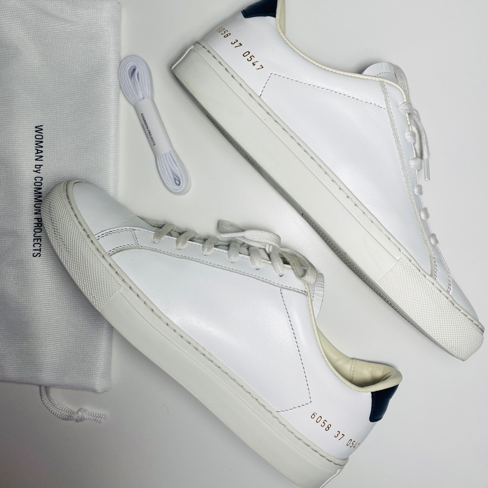 Common Project Achilles Low White Sneakers size 37